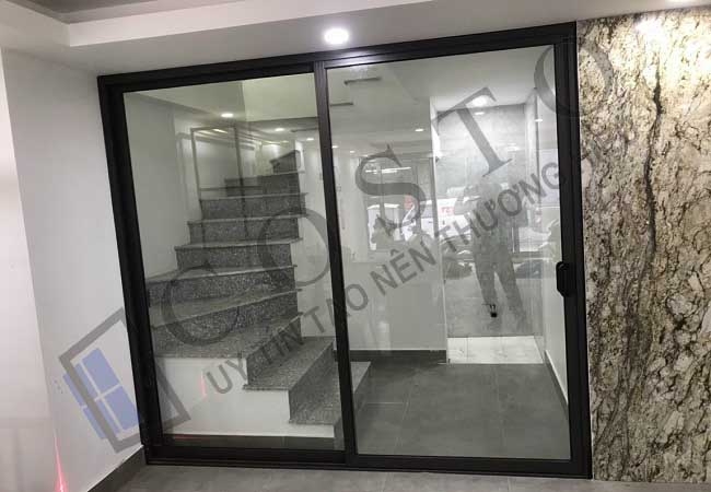 Cửa nhôm mở trượt 1 cánh