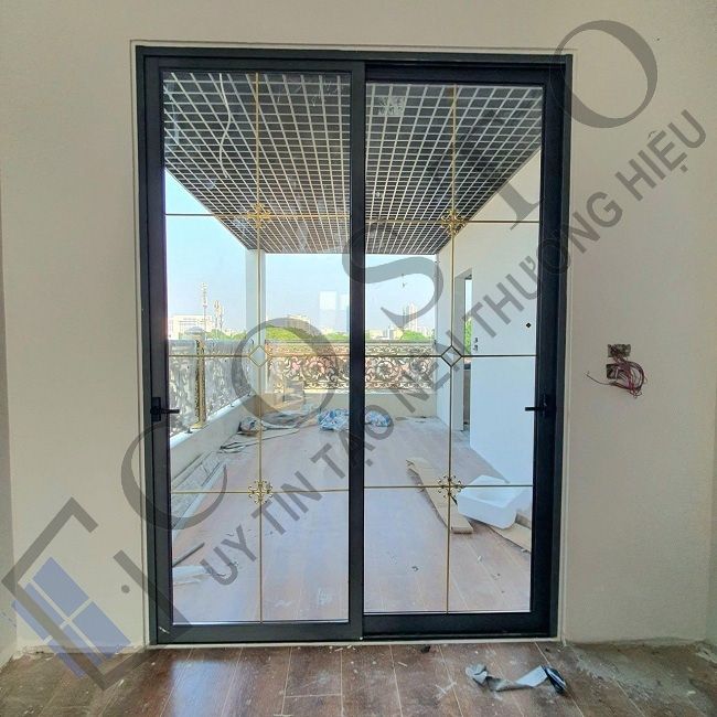 Cửa nhôm Xingfa 2 cánh giá bao nhiêu
