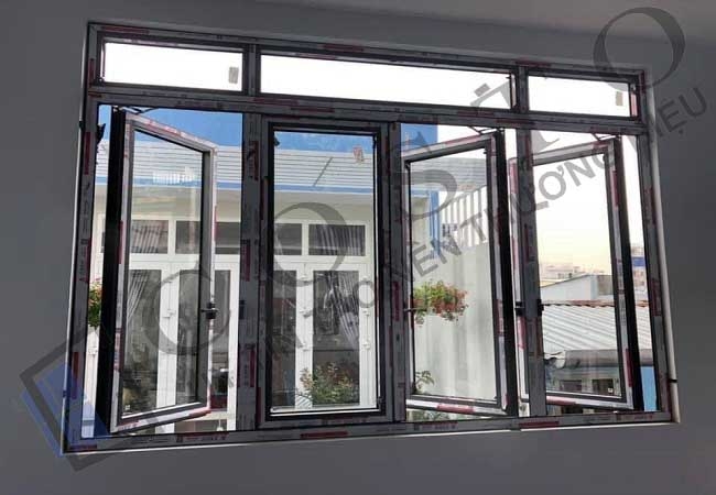Cửa nhôm Xingfa 4 cánh hệ 55