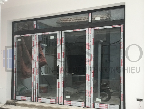 Cửa nhôm Xingfa 4 cánh hệ 55