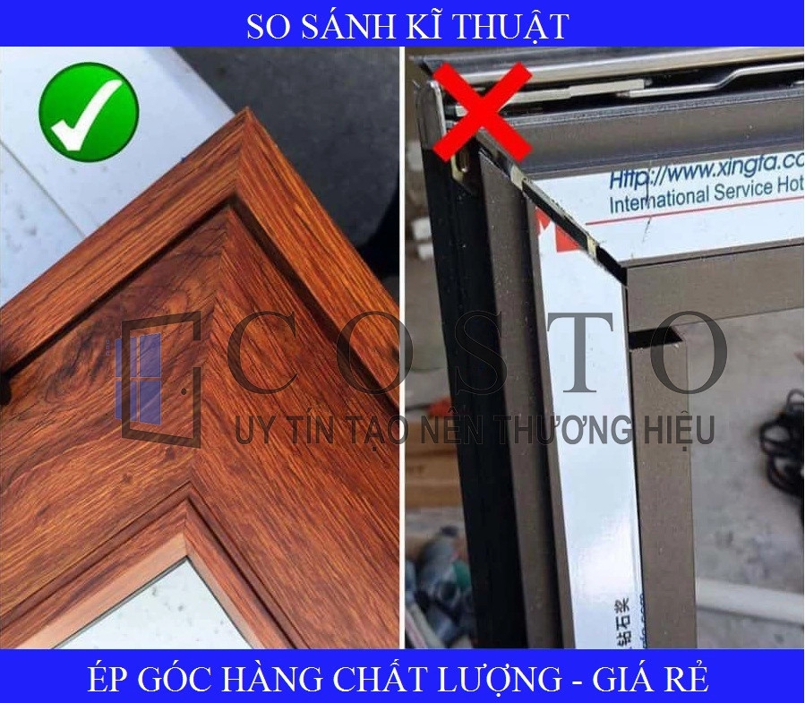 cửa nhôm xingfa chính hãng