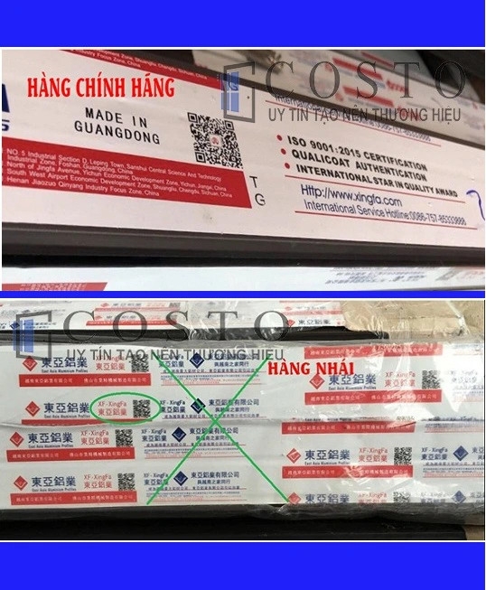 cửa nhôm Xingfa quảng đông