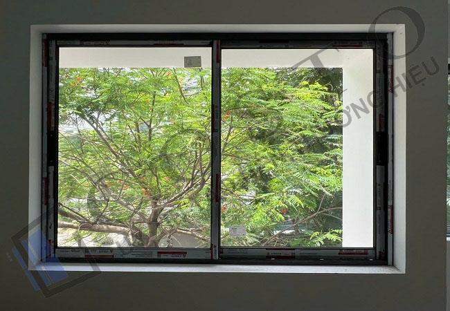 Cửa sổ lùa 2 nhôm Xingfa 2 cánh