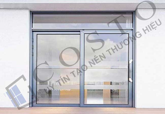 Cửa trượt quay 2 cánh