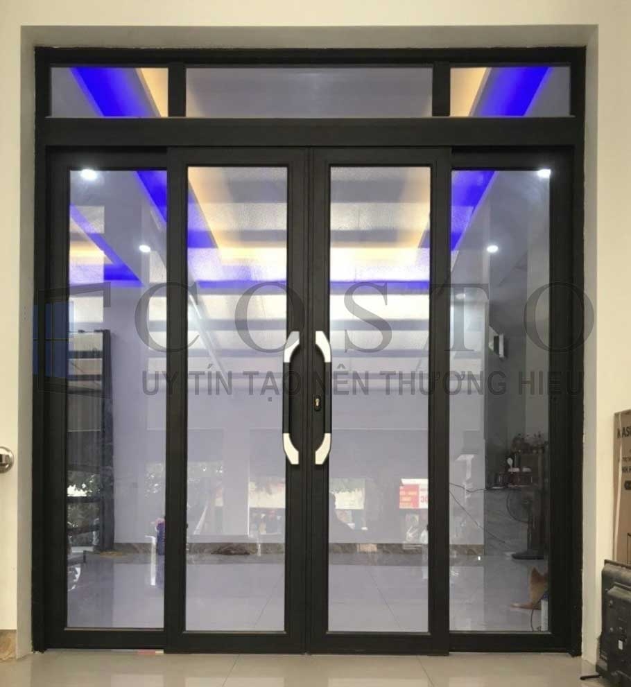 Cửa trượt quay 4 cánh