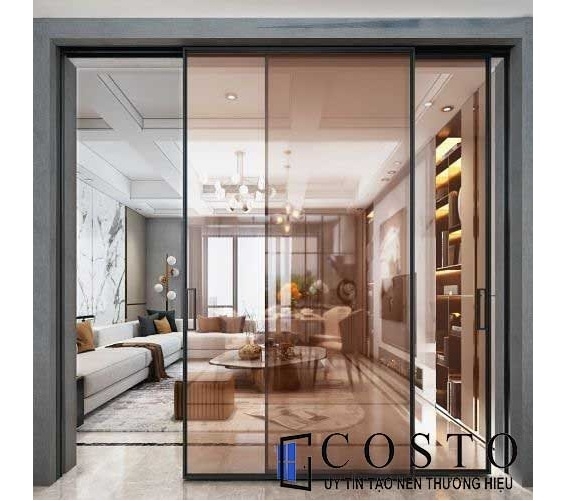Cửa trượt slim 2 cánh