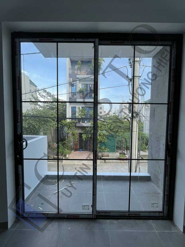Giá cửa nhôm lùa  2 cánh