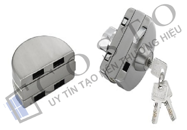 Khóa cửa kính lùa 2 cánh