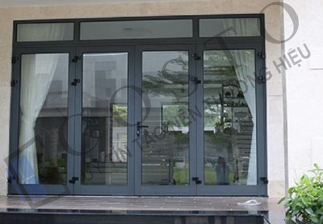 Kích thước cửa nhôm kính 4 cánh