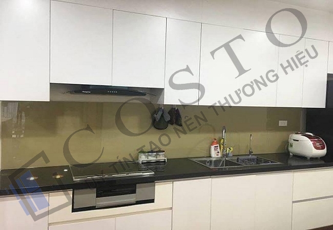 Kính ốp bếp Hải Long