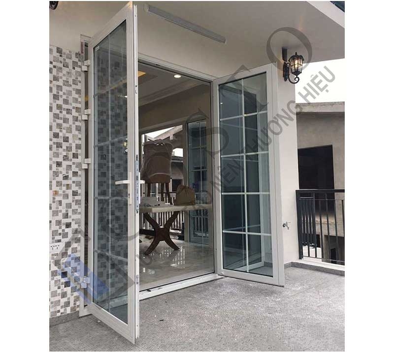 Mẫu cửa nhôm 2 cánh đẹp nhất