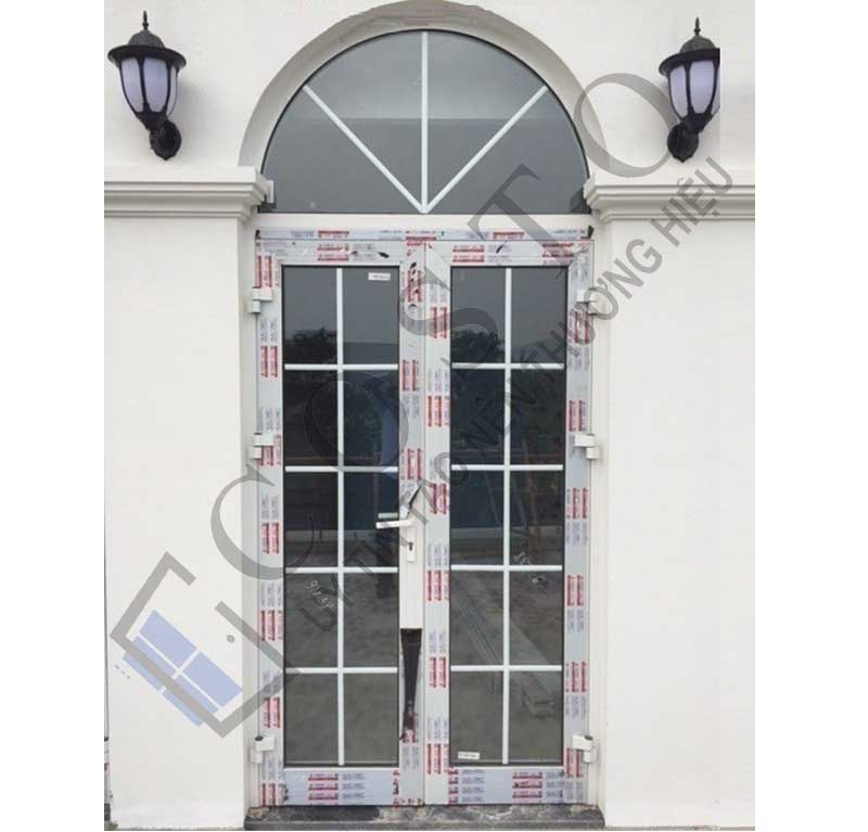Mẫu cửa nhôm Xingfa 2 cánh đẹp