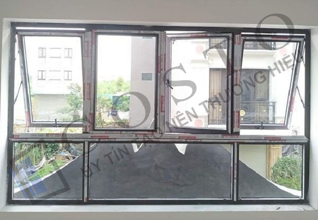 Mẫu cửa sổ nhôm 4 cánh đẹp nhất