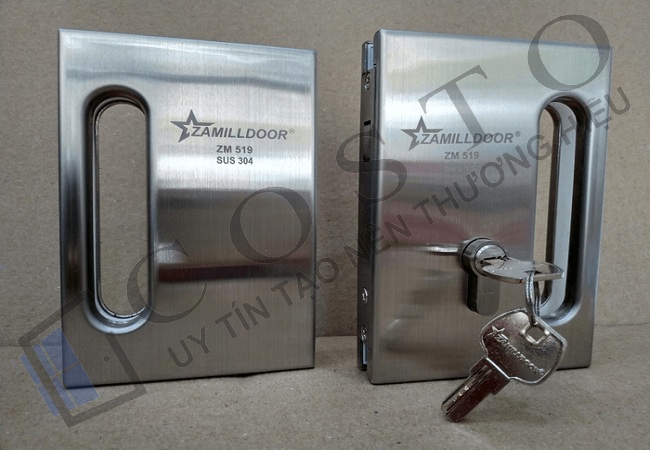 Phụ kiện cửa lùa kính cường lực Zamilldoor