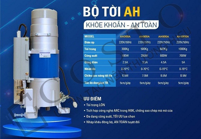 Phụ kiện cửa cuốn Austdoor