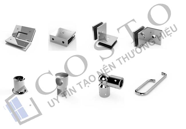 Phụ kiện vách kính phòng tắm