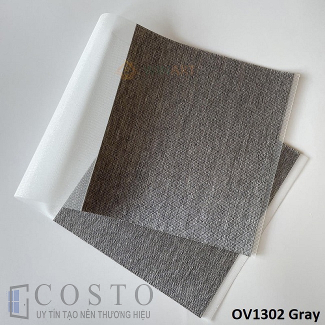Rèm cầu vồng Olivine OV1302 Grey