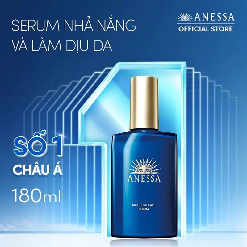 Serum Anessa Dưỡng Da Và Phục Hồi Da Sau Nắng 180ml