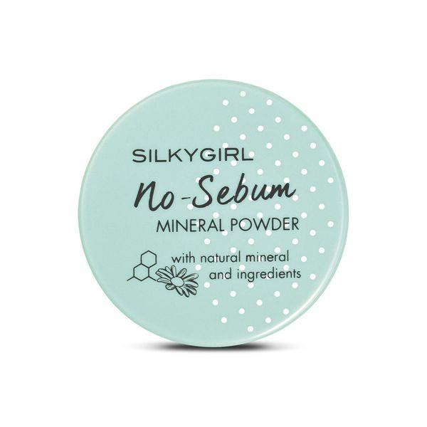 Phấn Phủ Khoáng Dạng Bột Silkygirl No-Sebum Blotting Pact Kiềm Dầu 5g