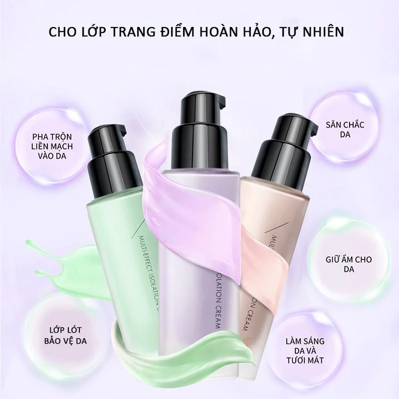 Kem Lót Trang Điểm Zeesea Hỗ Trợ Kiềm Dầu, Che Khuyết Điểm 30ml