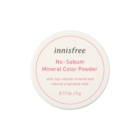 Phấn Phủ Innisfree No-Sebum Mineral Color Powder