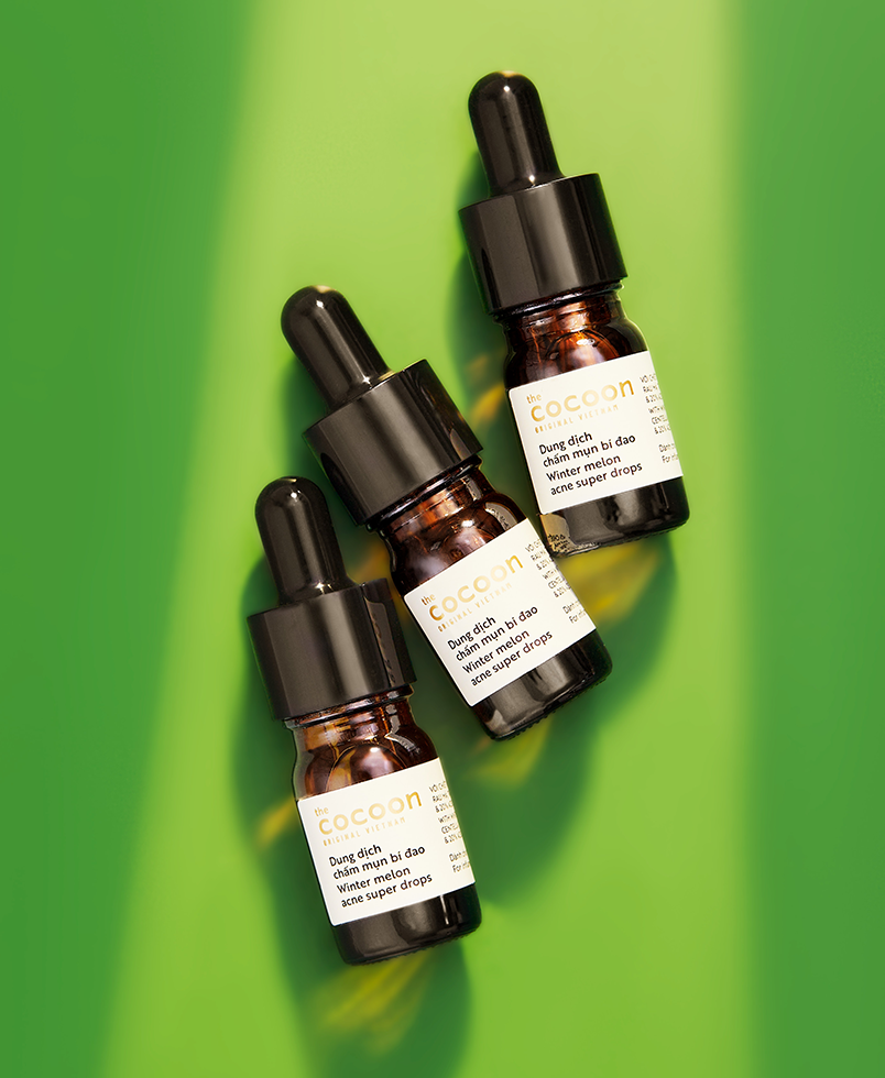 Dung Dịch Chấm Mụn Bí Đao Cocoon Ngăn Ngừa Mụn Sưng Viêm Winter Melon Acne Drops 5ml