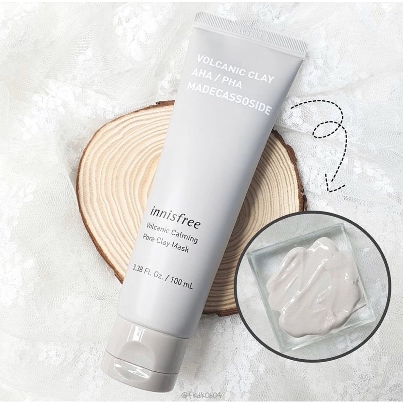 Mặt Nạ Đất Sét Innisfree Volcanic Calming Pore Clay Mask 100ml