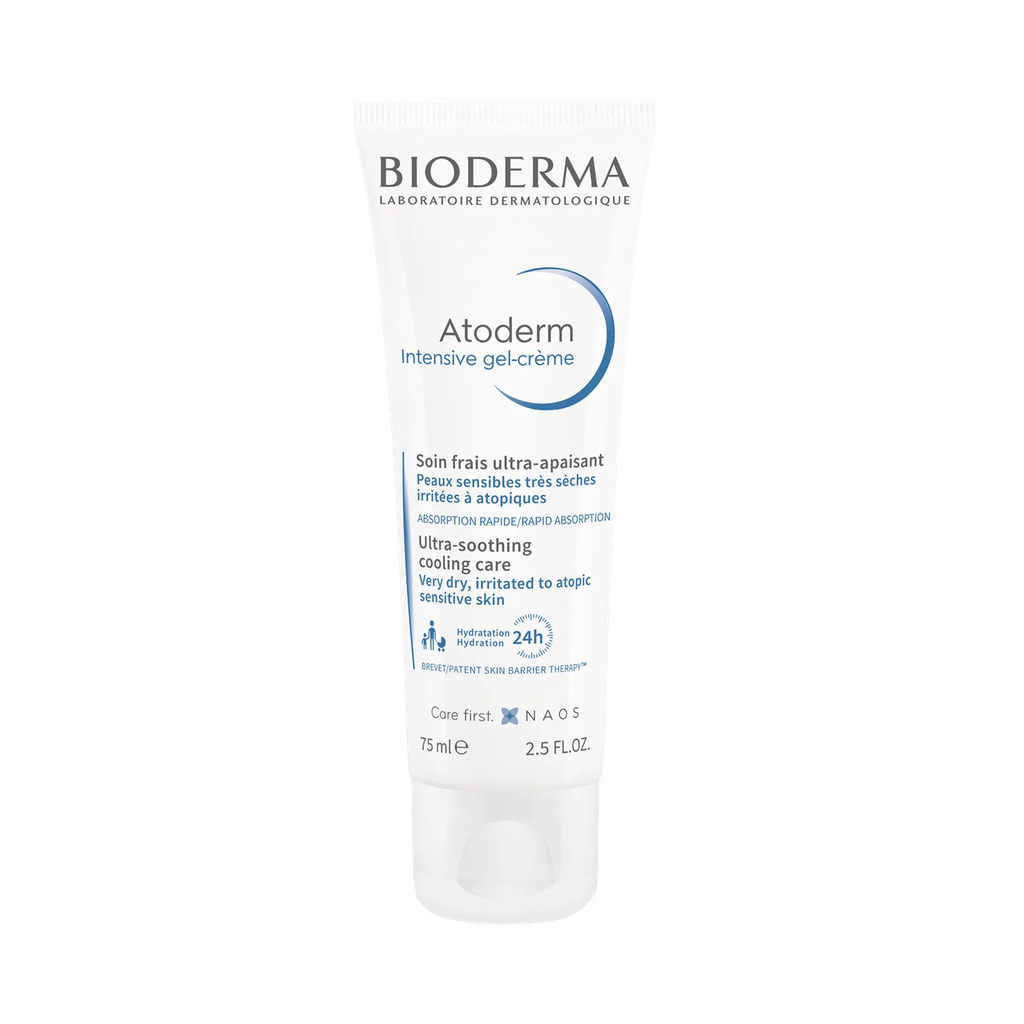 Gel Dưỡng Ẩm Bioderma Atoderm Intensive Gel-Crème Cho Da Khô Nhạy Cảm, Kích Ứng