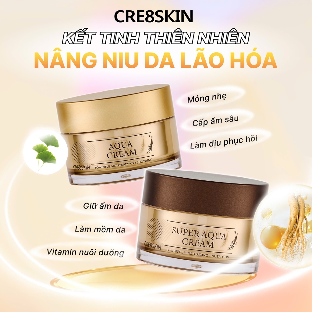 Kem Dưỡng Nhân Sâm Cre8skin Chống Lão Hóa 50g