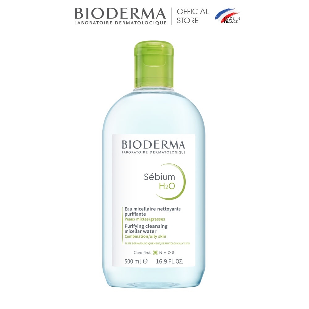 Nước Tẩy Trang Dành Cho Da Nhờn Mụn Bioderma Sebium H20