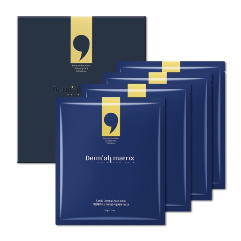 Mặt Nạ Derm All Matrix Facial Dermal-Care Mask (4 miếng)