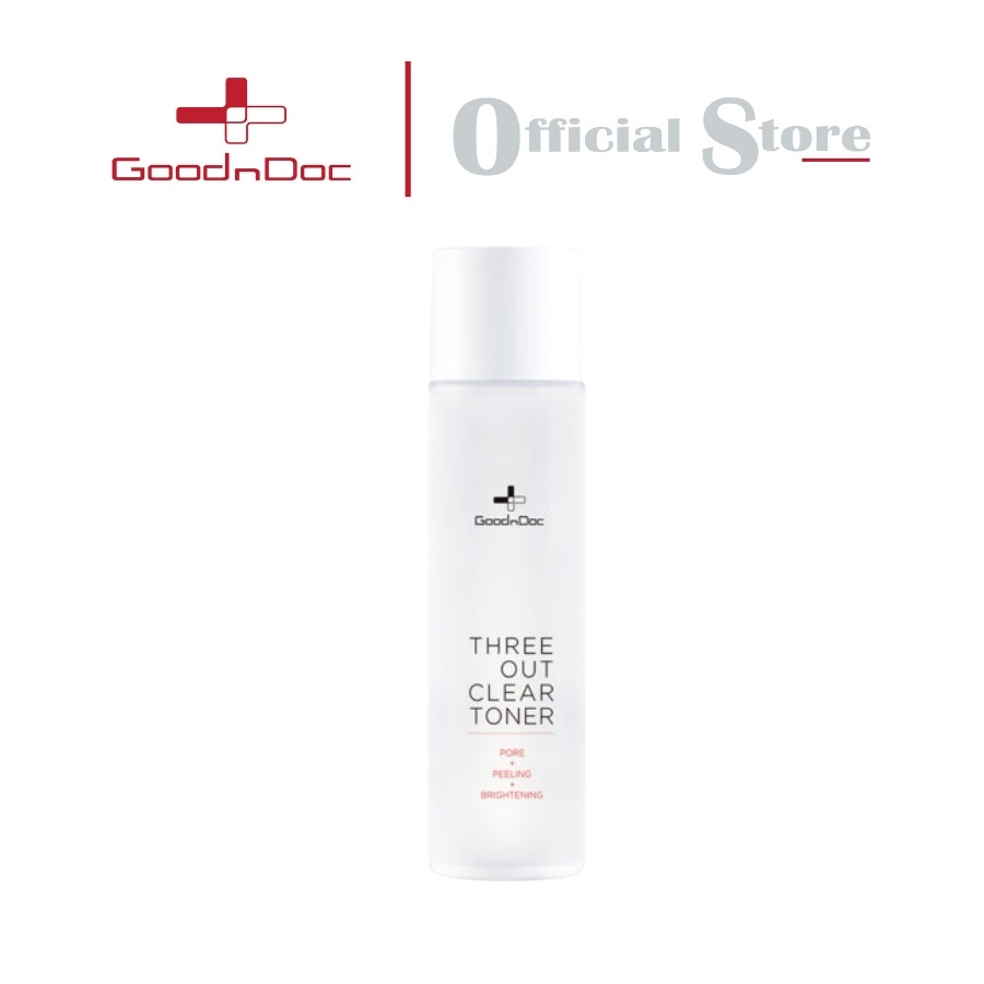 Nước Hoa Hồng GoodnDoc Three Out Clear Toner 3 Tác Động 150ml