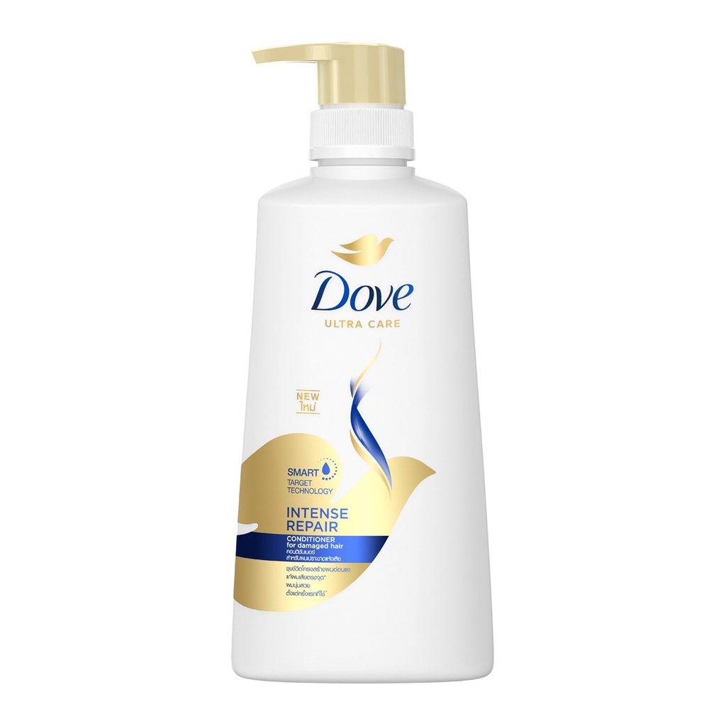 Dầu Xả Dove Phục Hồi Hư Tổn Cho Tóc Chắc Khỏe Tức Thì Intense Repair Conditioner 410ml