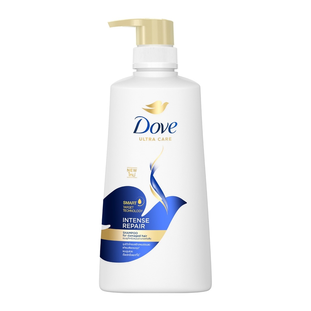 Dầu Gội Dove Phục Hồi Hư Tổn Cho Tóc Chắc Khỏe Tức Thì Intense Repair Shampoo 410ml
