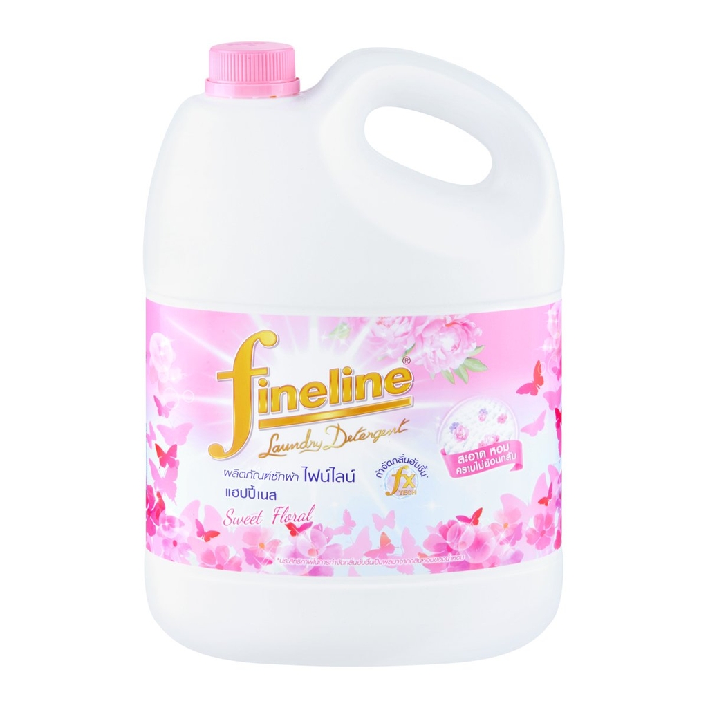 Nước Giặt Fineline Hương Hoa Tươi Mát 3000ml