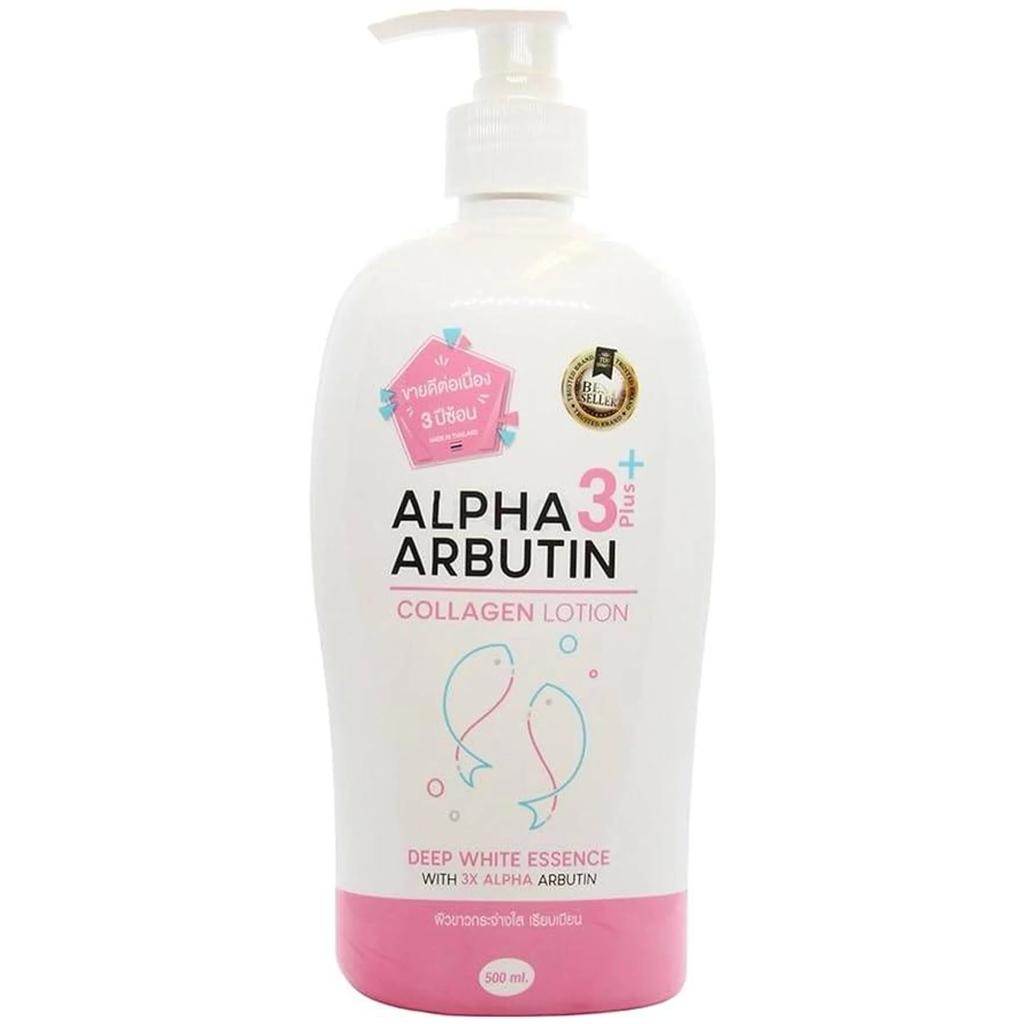 Sữa Dưỡng Thể Alpha Arbutin Collagen Lotion Dưỡng Trắng Da Toàn Thân 500ml