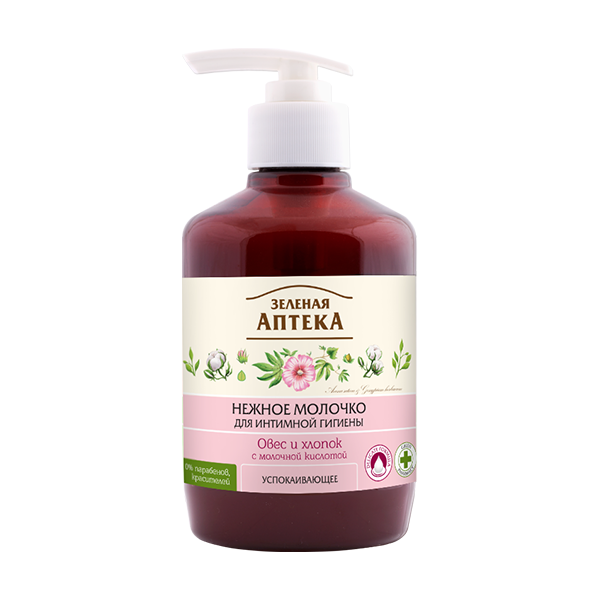 Dung Dịch Vệ Sinh Phụ Nữ Zelenaya Apteka Kháng Khuẩn Và Giảm Viêm 370ml