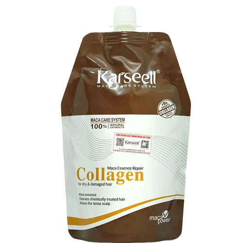 Kem Hấp Tóc Collagen Karseell Maca Essence Repair Collagen 500ml