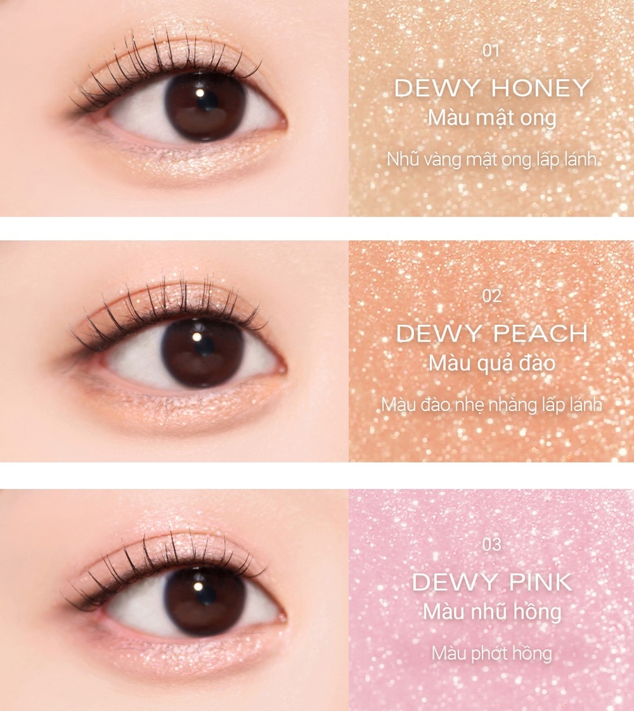 Nhũ Kẻ Mắt Bbia Last Glitter Highliner 0.5g