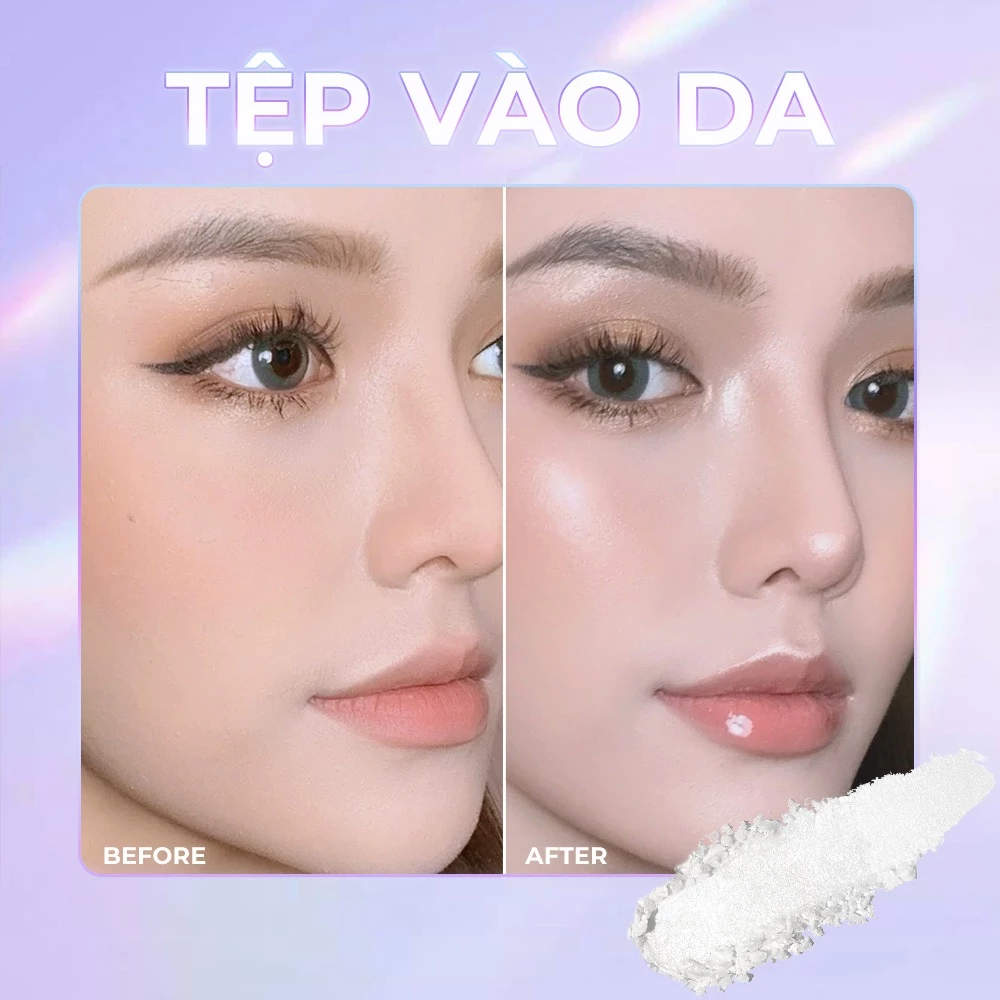 Phấn Bắt Sáng Sace Lady Mỏng Nhẹ Tạo Hiệu Ứng 3D 6g - #03