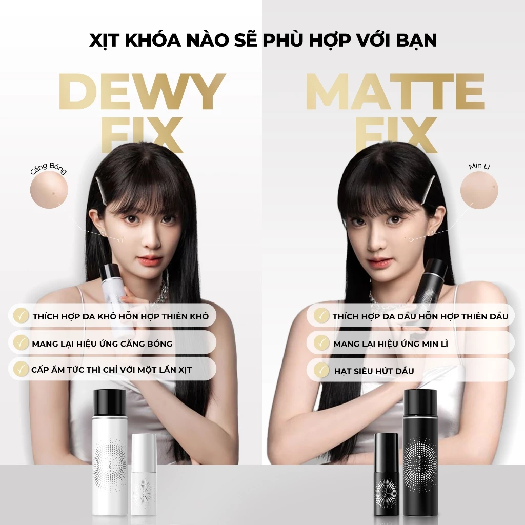 Xịt Khoá Makeup Pramy Cố Định Trang Điểm 100ml