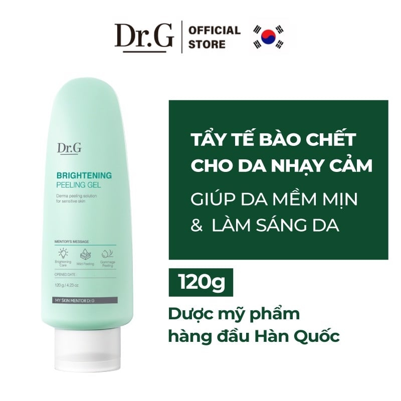 Gel Tẩy Da Chết Làm Sáng Da Dr.G Brightening Peeling Gel