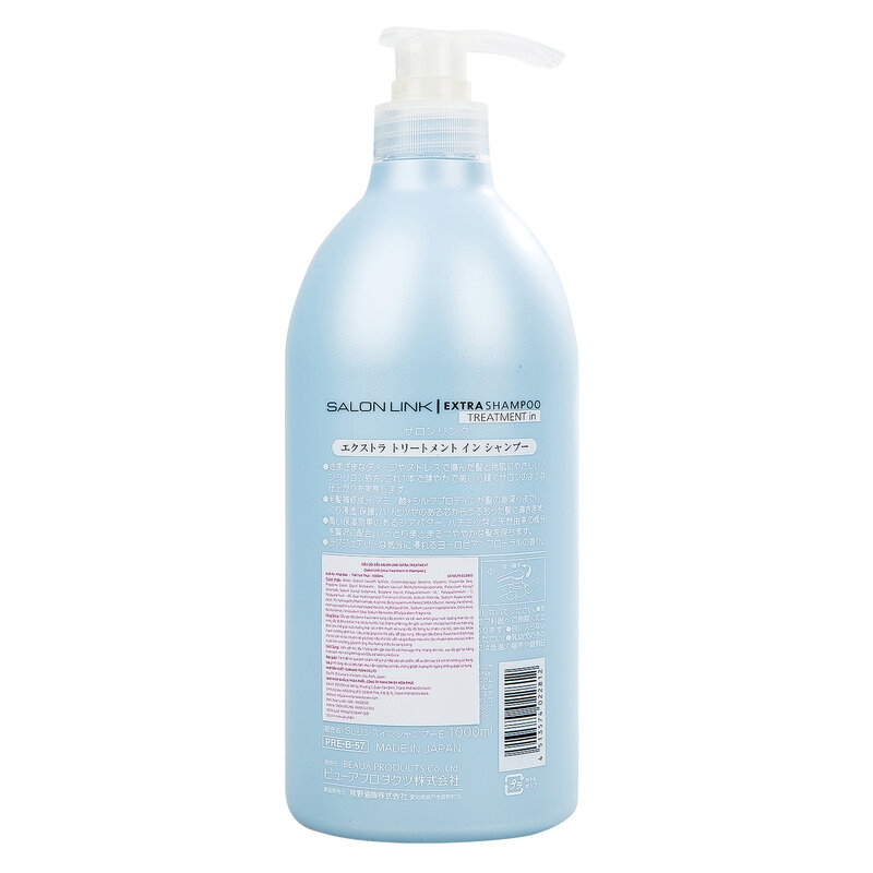 Dầu Gội Salon Link Extra Treatment Phục Hồi Tóc Uốn Nhuộm 1000ml
