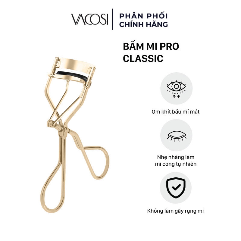 Bấm Mi Vacosi BM04 Pro Classic (Màu Vàng)