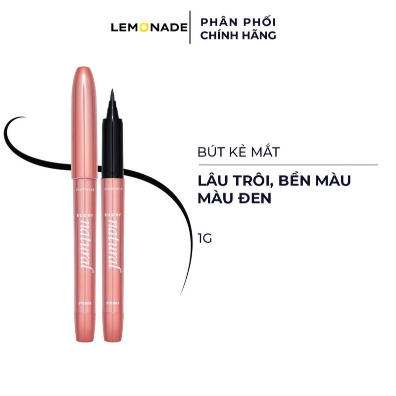 Kẻ Mắt Nước Lemonade Supernatural Eyeliner Lâu Trôi 1g .#Black