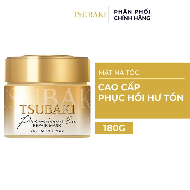 Mặt Nạ Tóc Cao Cấp Tsubaki Phục Hồi Hư Tổn 180g