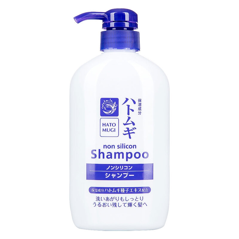 Dầu Gội Cosme Station Hatomugi Shampoo Dưỡng Ẩm Chiết Xuất Hạt Ý Dĩ 600ml