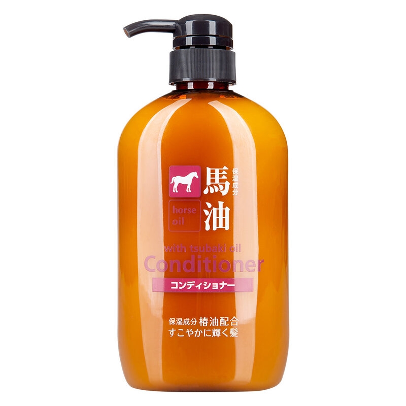 Dầu Xả Cosme Station Horse Oil With Tsubaki Oil Conditioner Chiết Xuất Từ Dầu Ngựa 600ml