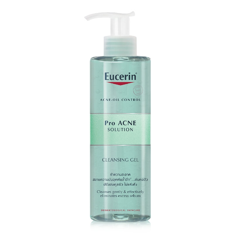 Gel Rửa Mặt Eucerin Giảm Mụn ProAcne 400ml