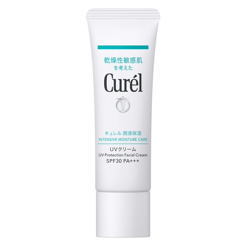 Kem Chống Nắng Curél Intensive Moisture Care UV Facial Cream SPF30 PA+++ Da Mặt Khô Nhạy Cảm 30g